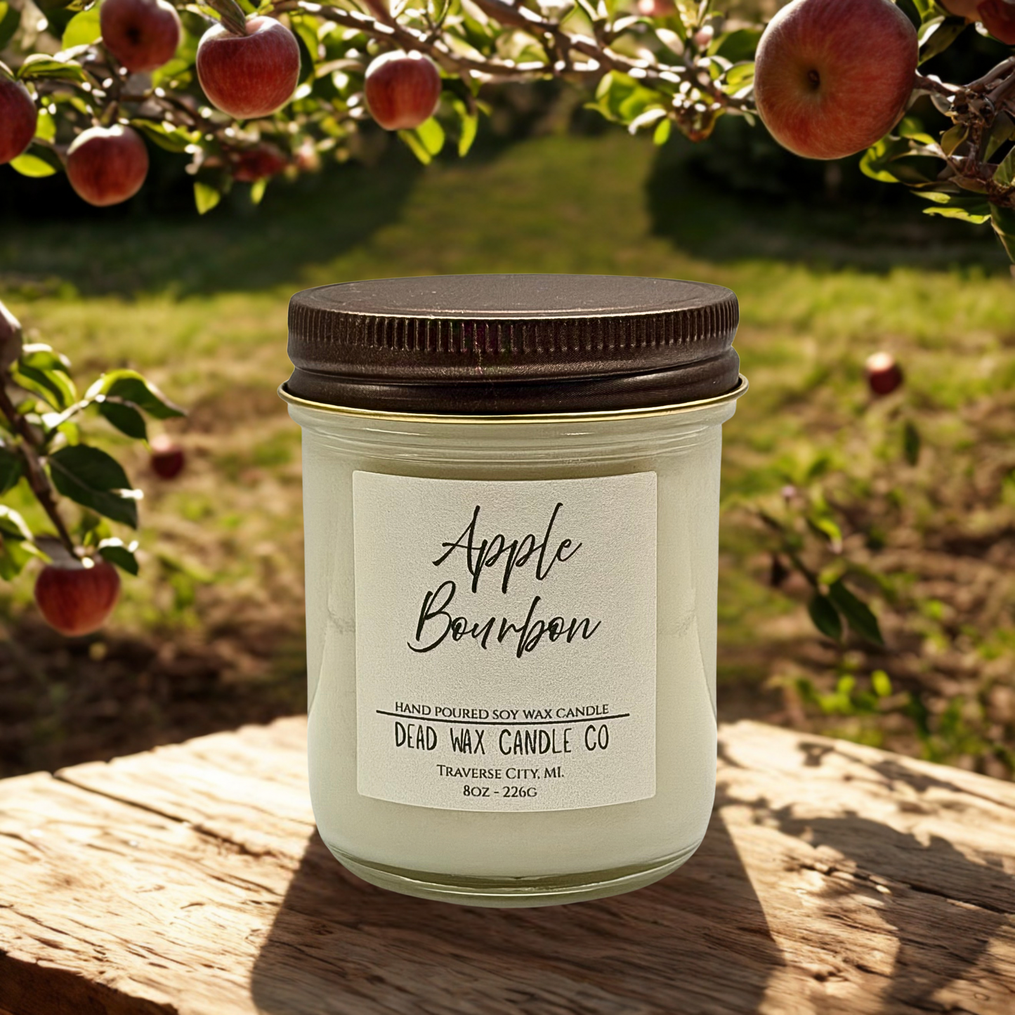 Apple Bourbon - Soy Wax Candle