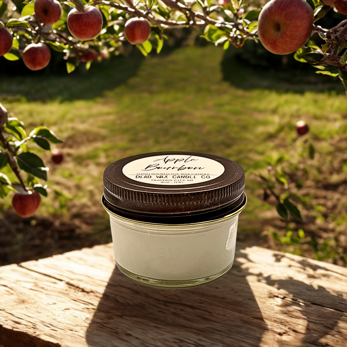 Apple Bourbon - Soy Wax Candle