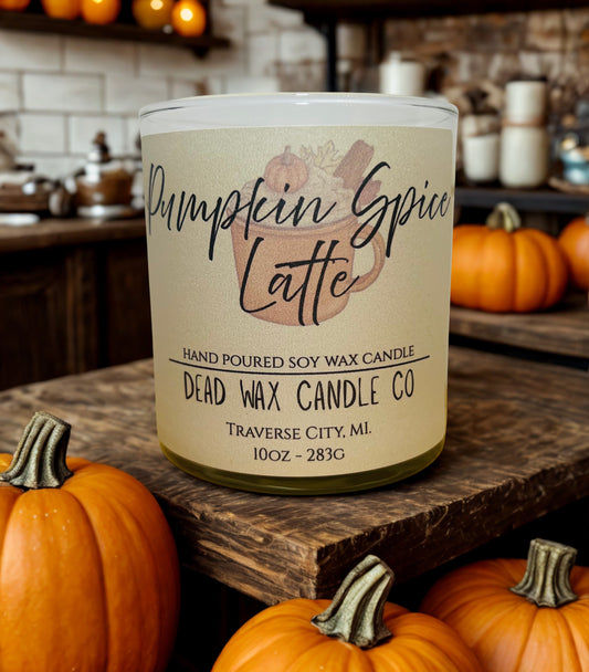 Pumpkin Spice Latte - Soy Wax Candle